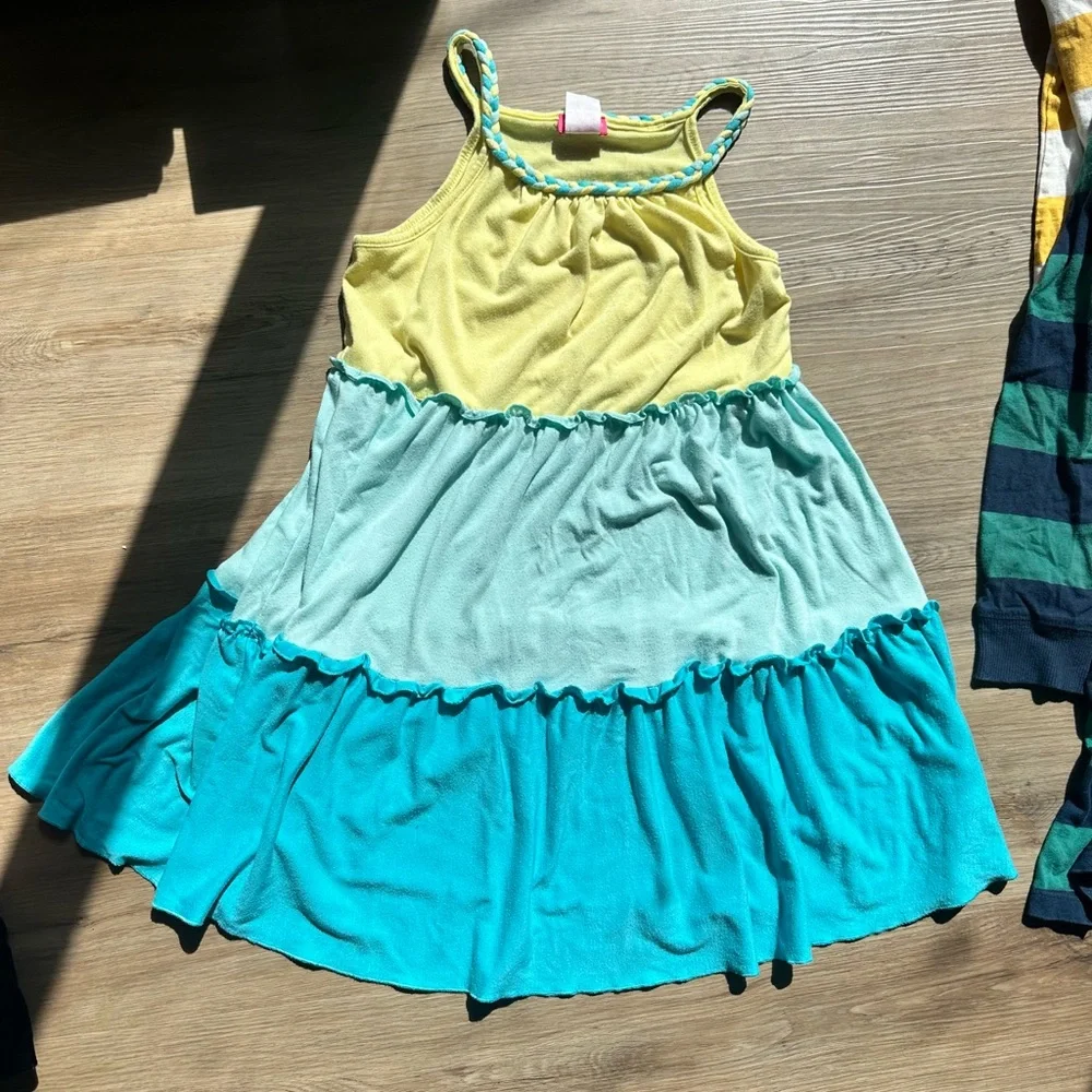 Daisy Black Velvet Kids Dress - Picture 3 of 15